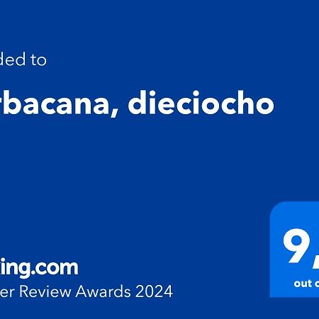 באיסה Barbacana, Dieciocho מראה חיצוני תמונה